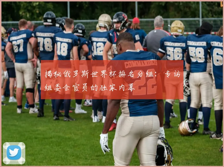 揭秘俄罗斯世界杯排名分组:专访组委会官员的独家内幕