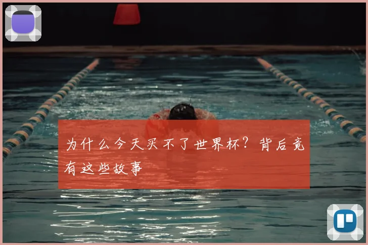 为什么今天买不了世界杯？背后竟有这些故事